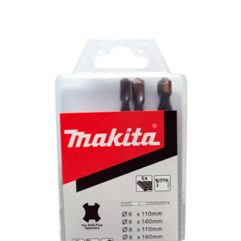 Jogo De Broca Sds-Plus 5Pcs Makita D-61678