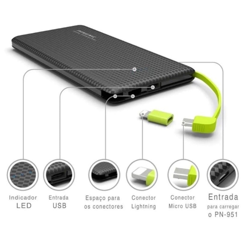 Carregador Portatil Power Bank