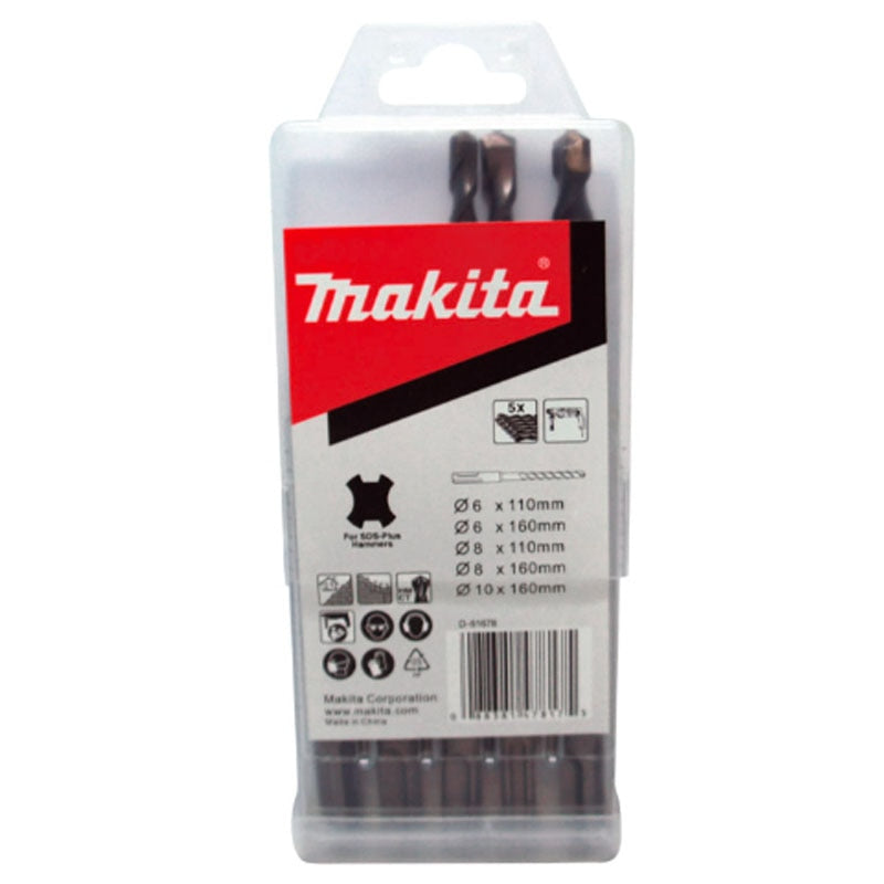 Jogo De Broca Sds-Plus 5Pcs Makita D-61678